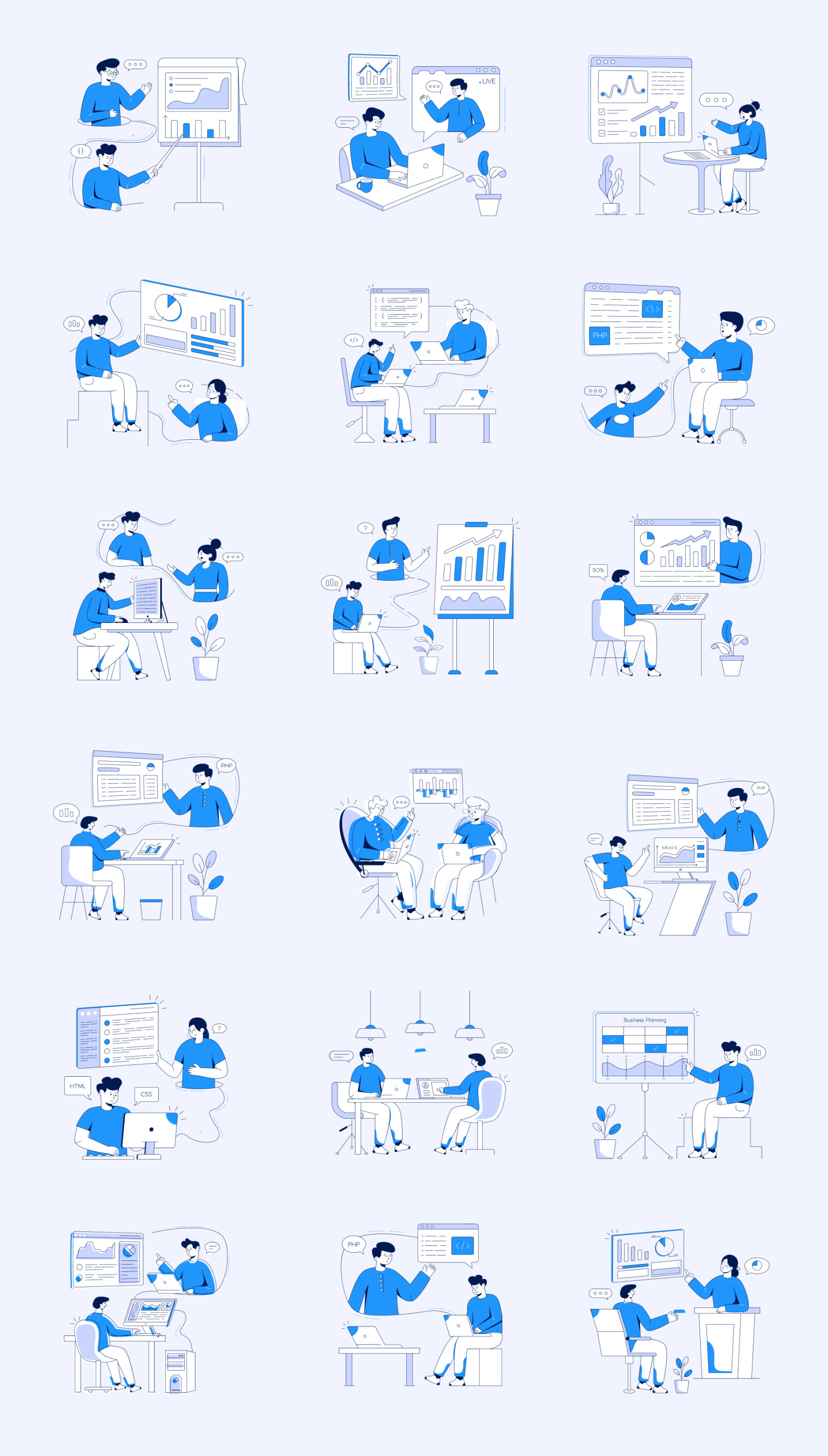 Collaborate Illustration Pack Collaborate Illustration Pack