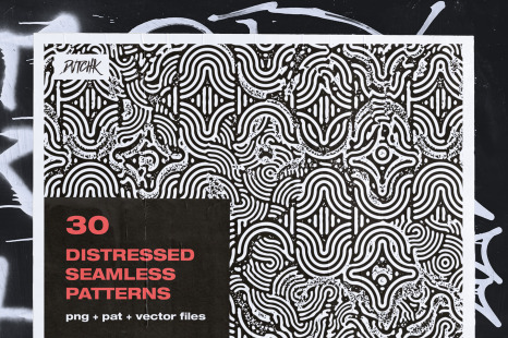 Distressed Seamless Patterns