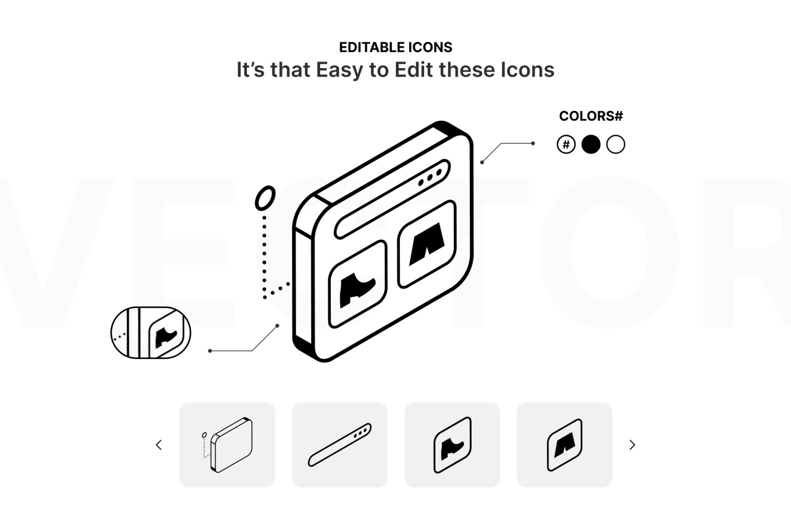 Isometric Product Management Icons Isometric Product Management Icons