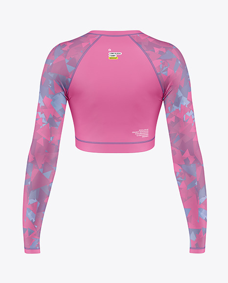 Long Sleeve Compression T-Shirt Mockup