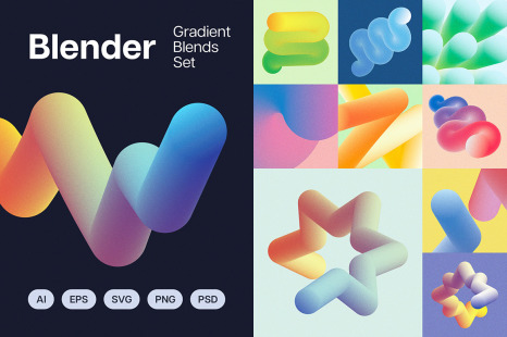 Blender: Gradient Blends Collection