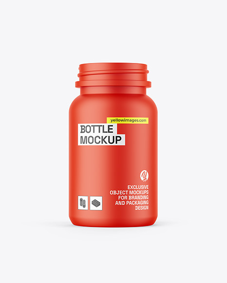 Matte Bottle Mockup