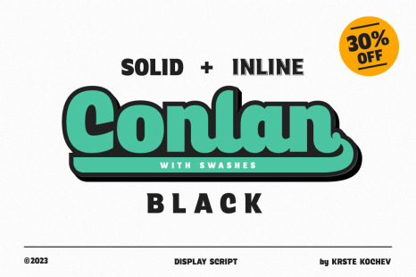Conlan Black - Solid &amp; Inline Bundle