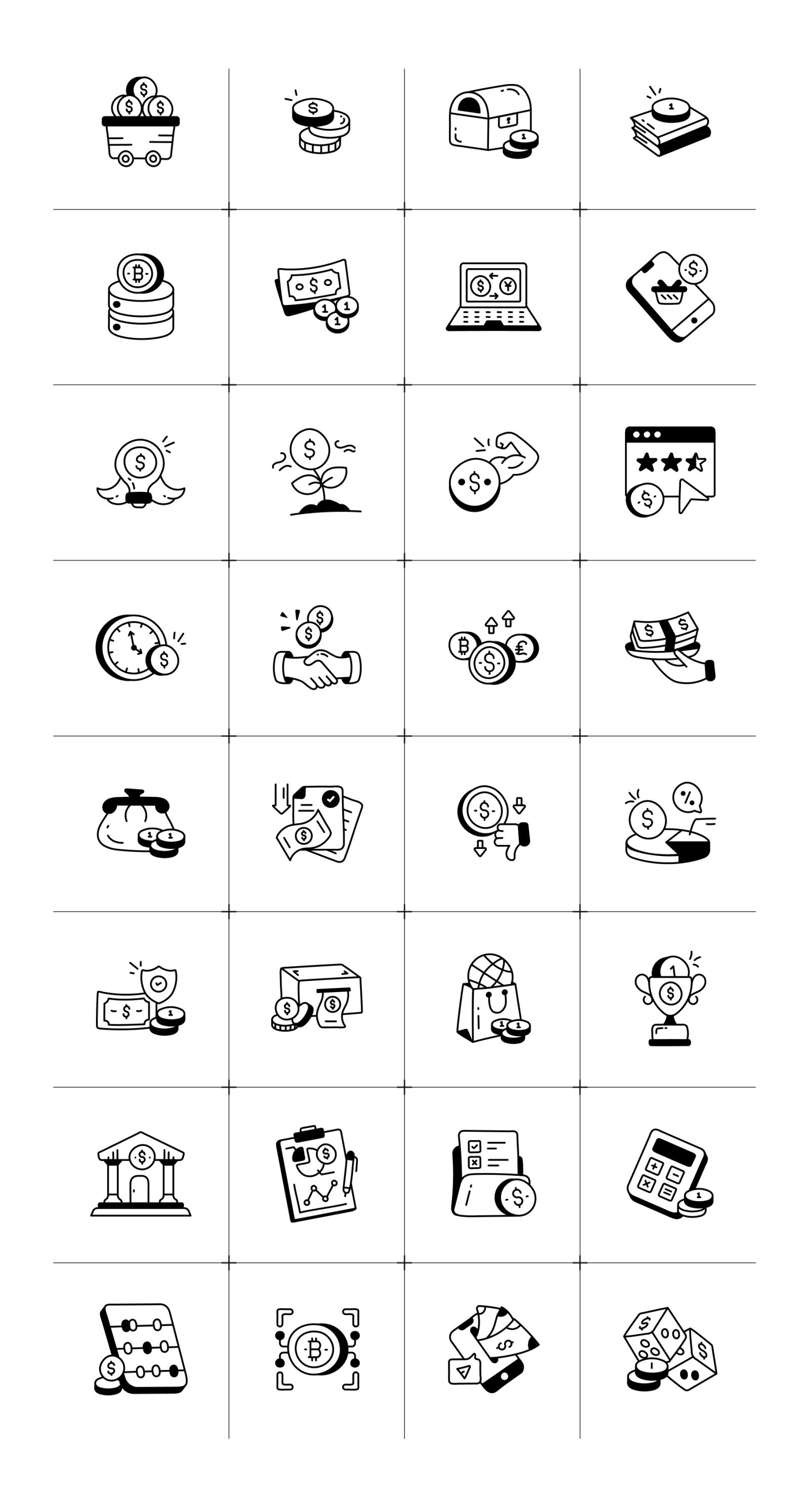 Animated Finance Icon Set