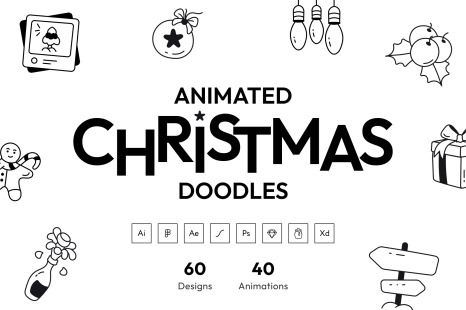 Animated Christmas Doodles