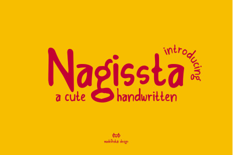 Nagissta -  handwritten font