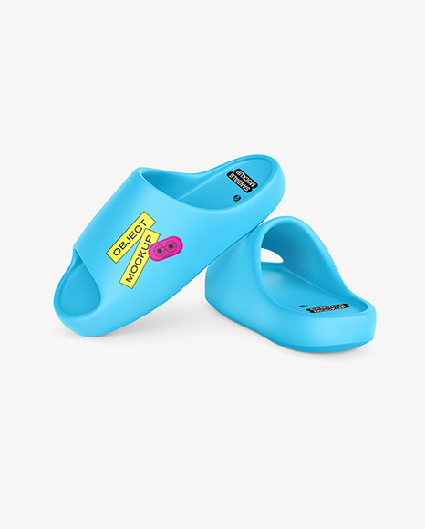 Slippers Mockup - Free Download Images High Quality PNG, JPG