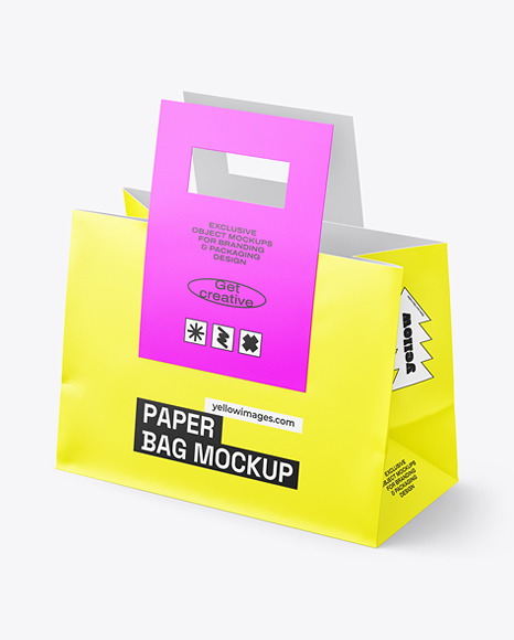 Paper Bag Mockup