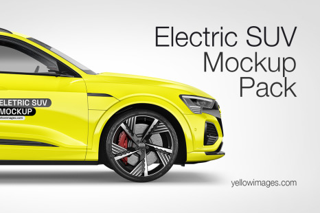 Electric Crossover SUV Mockup Pack