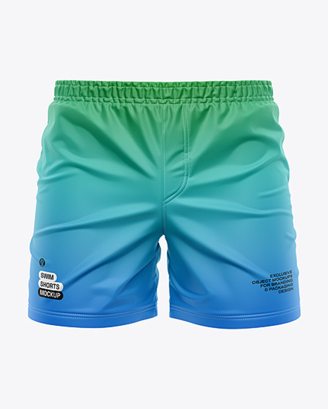 Beach shorts mockup hotsell