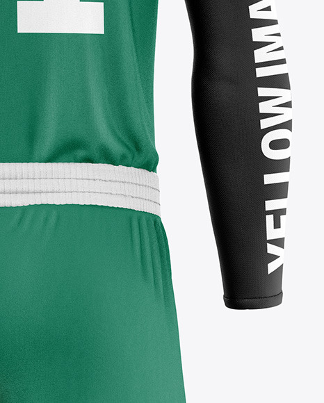 Basketball Kit Mockup - Back View