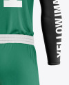 Basketball Kit Mockup - Back View