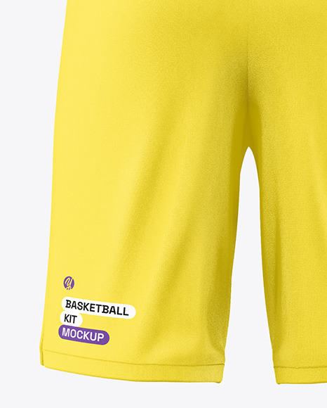 Basketball Kit Mockup - Back View