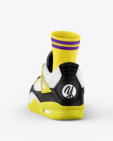 Basketball Kit Mockup - Back View