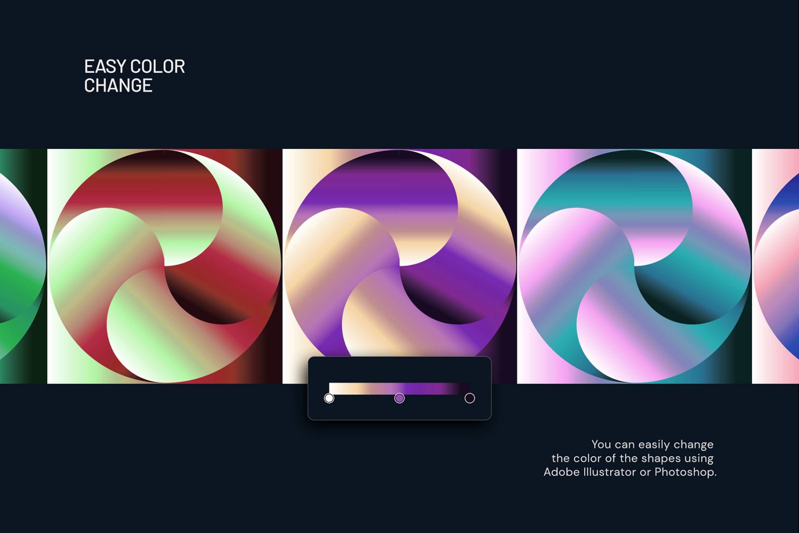Gradient Geometric Mosaics