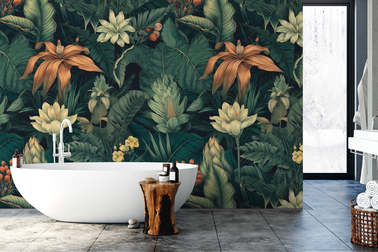 Tropical Plants Patterns - Set 02 Tropical Plants Patterns - Set 02