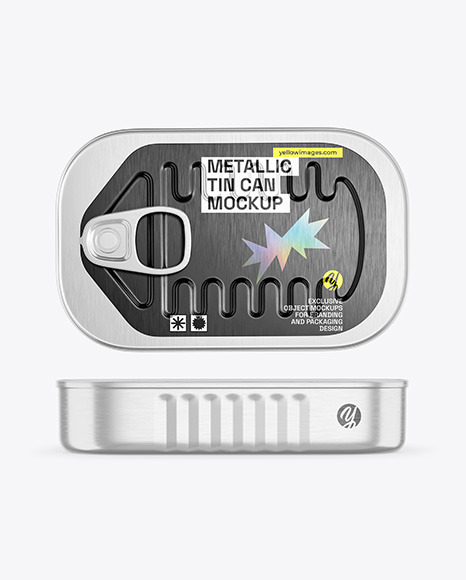 Tin Can Mockup