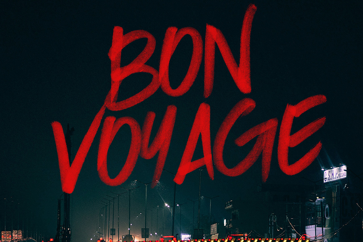 Tokyo SVG Brush Font