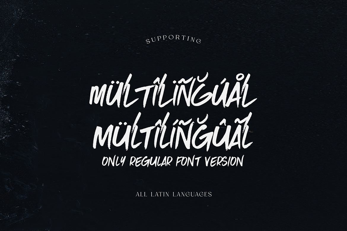 Tokyo SVG Brush Font