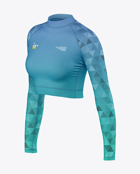 Long Sleeve Compression T-Shirt Mockup