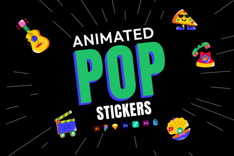 Animated Pop Stickers