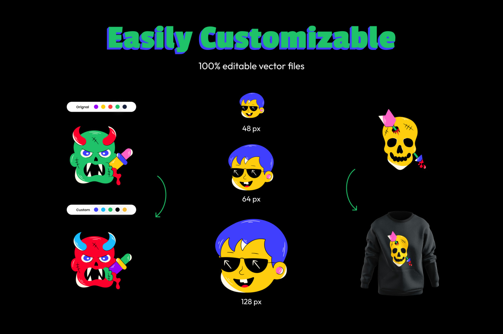 Animated Graffiti Stickers