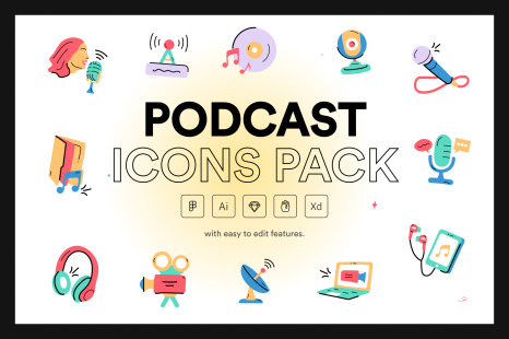 Podcast Icon Pack