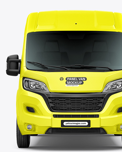 Electric Panel Van - Front View