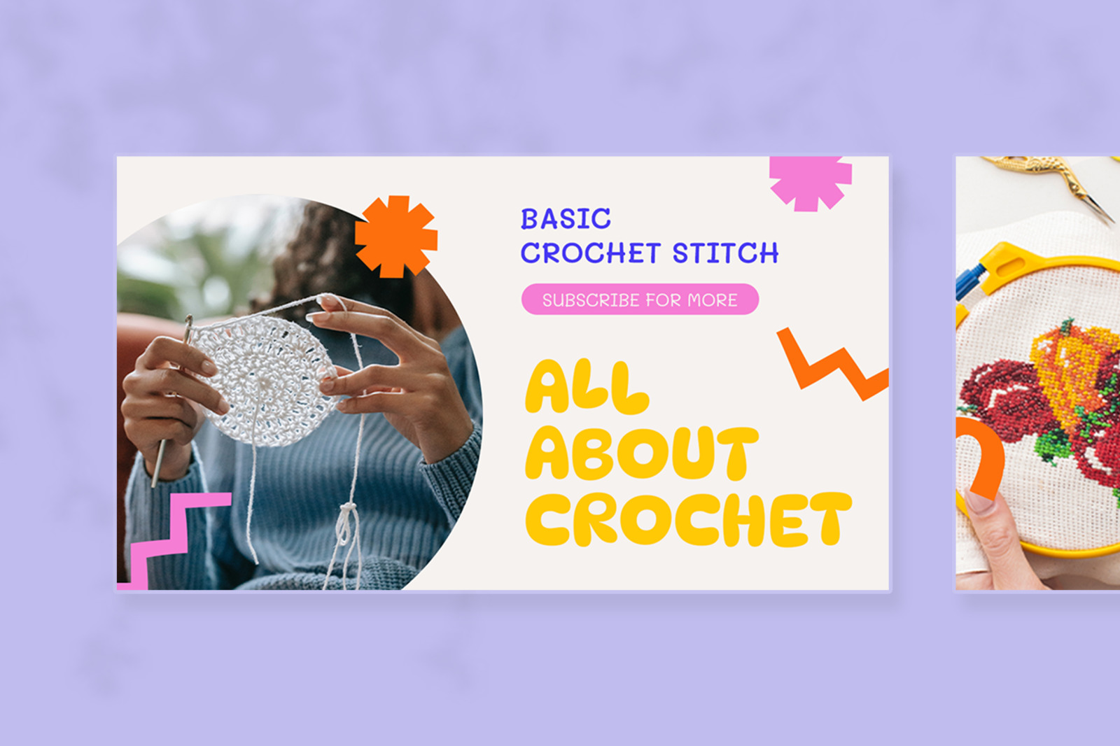 Colorful & Fun Creative Art & Craft Youtube Thumbnail