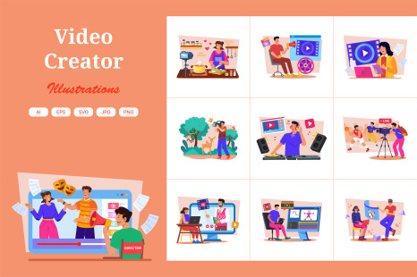 M714_Video Creator Illustration_Part 02