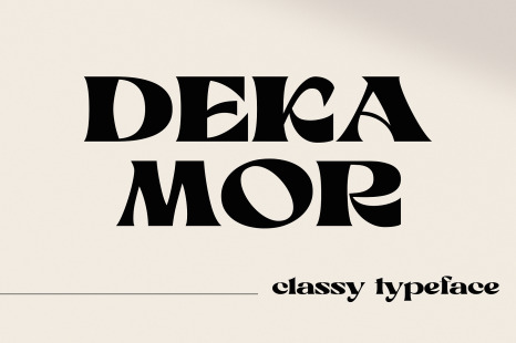 Dekamor - Classy Tyepface