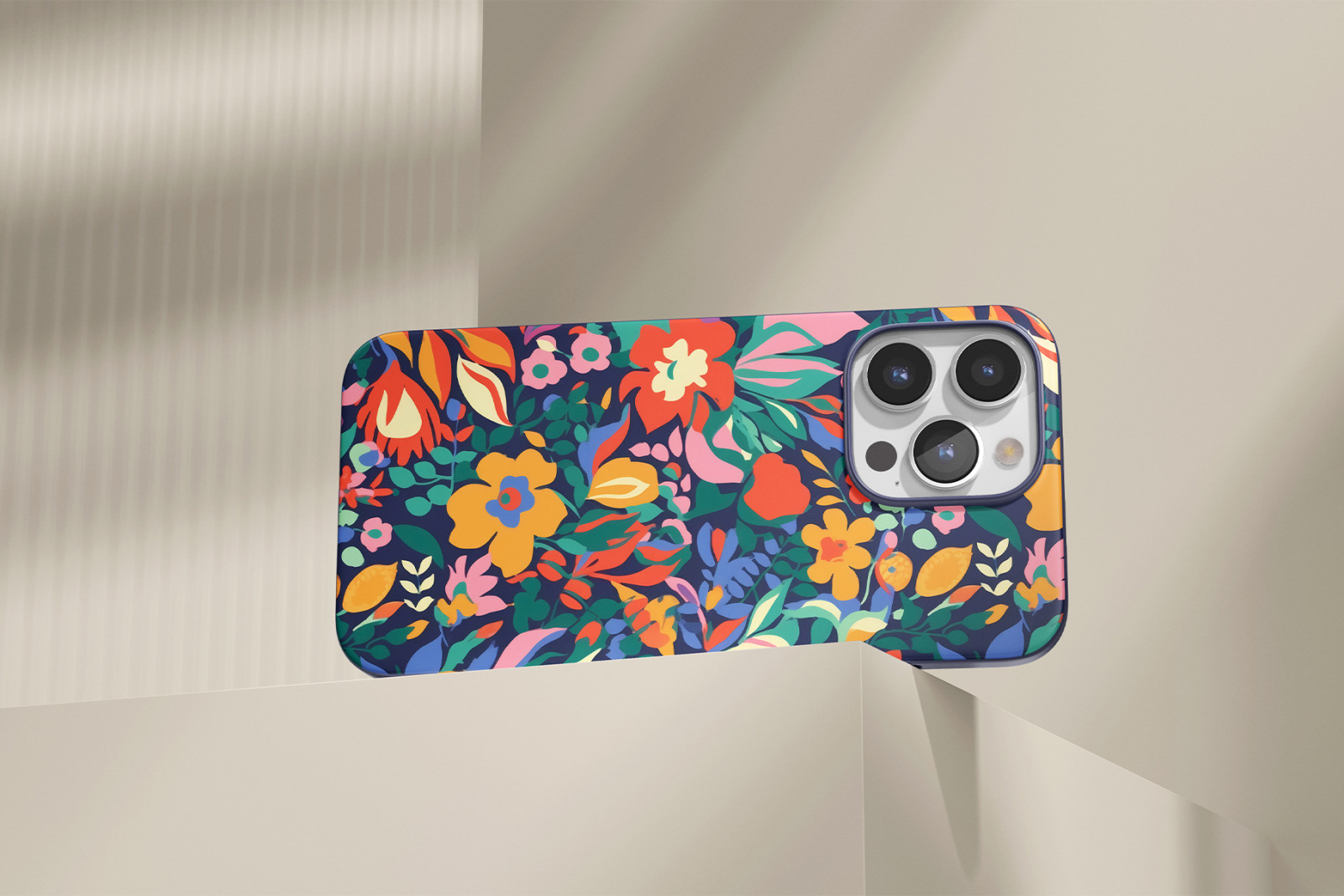 Colorful Painted Flowers Patterns - Set 01
