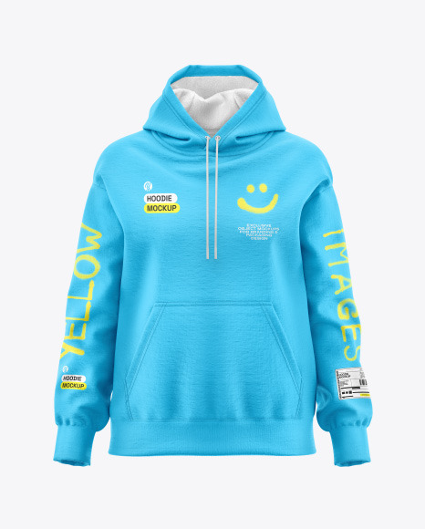 Women&#039;s Oversize Hoodie Mockup