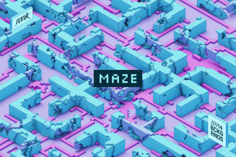 Maze - 3D Creative Labyrinth Backgrounds