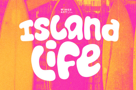 Island Life - A Surf Font for Endless Summers
