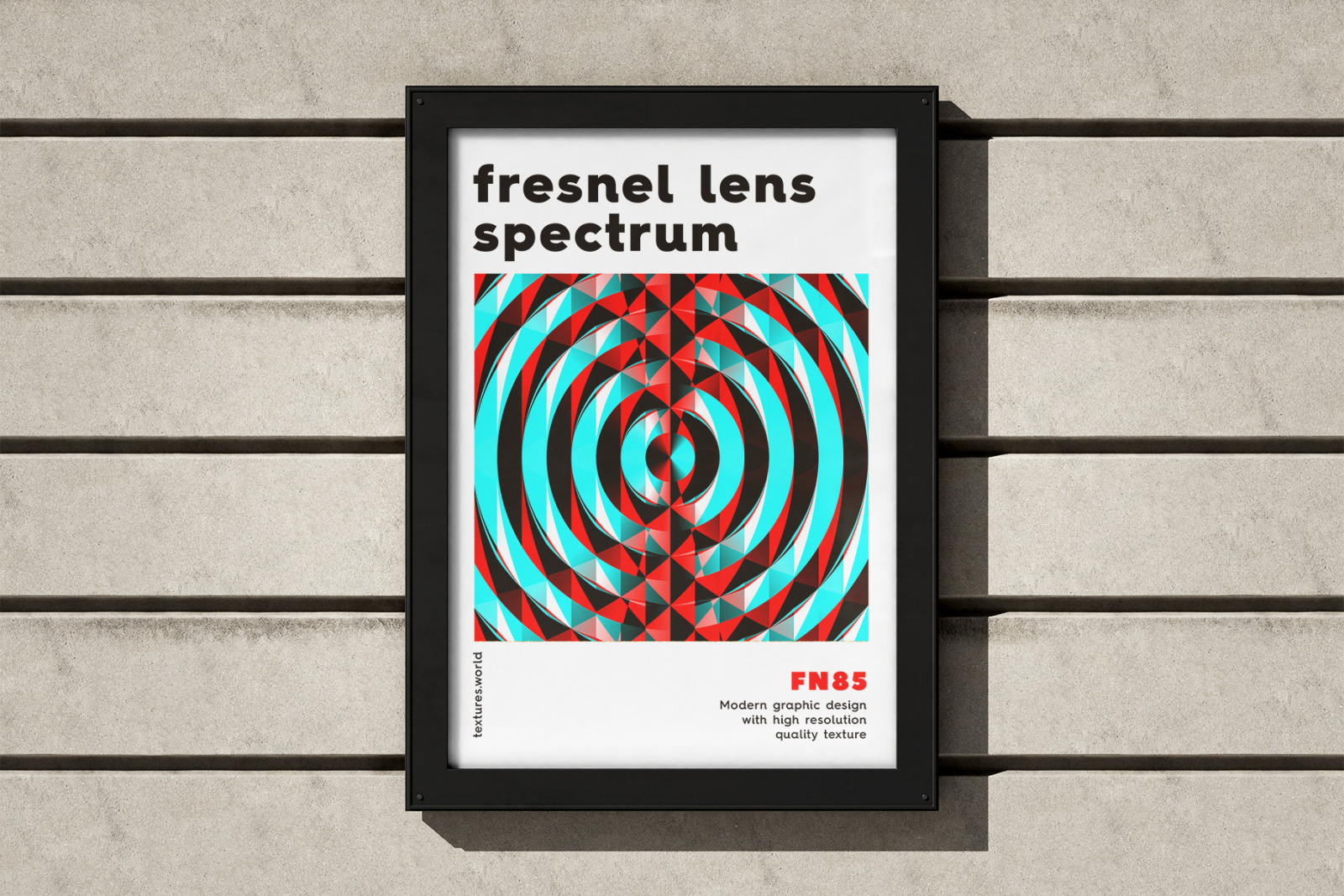 100 Fresnel Lens Spectrum Backgrounds