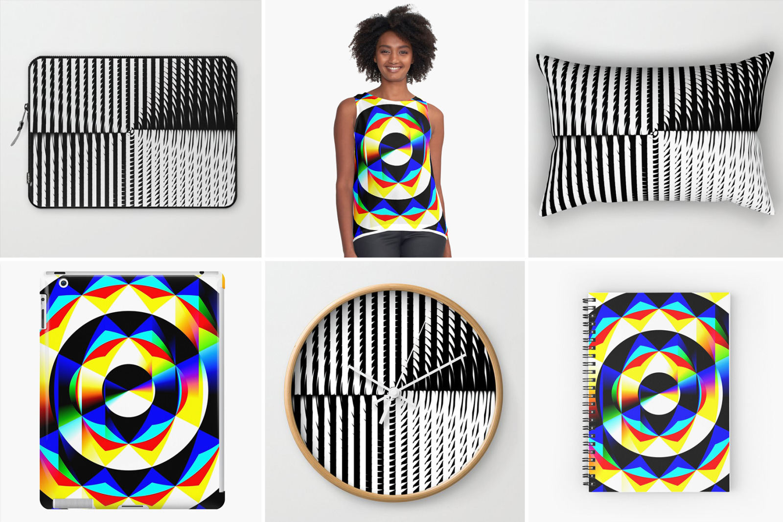 100 Fresnel Lens Spectrum Backgrounds