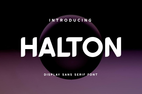 Halton Font