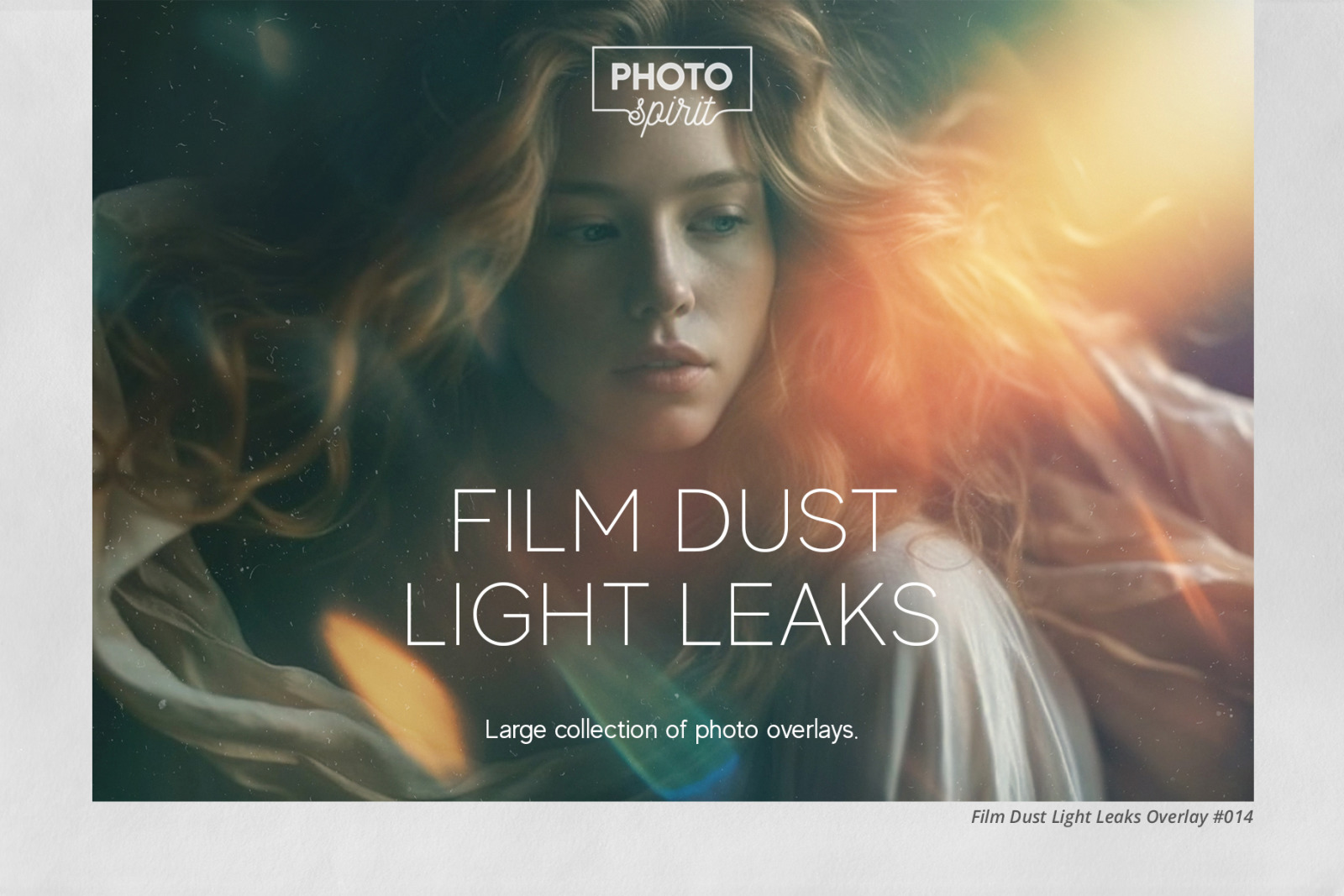 Film Dust Light Leaks Overlays on Yellow Images Creative Store