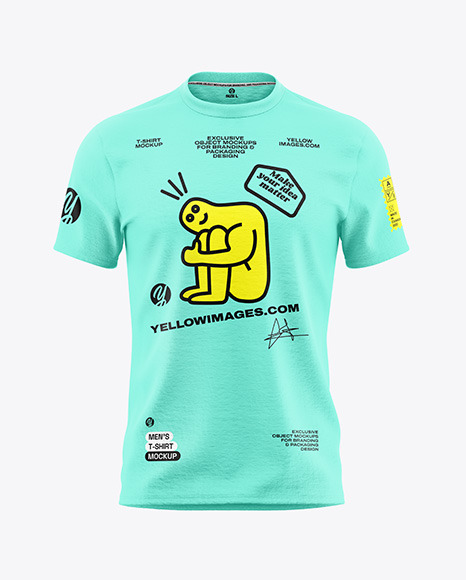 T-Shirt Mockup - Front View