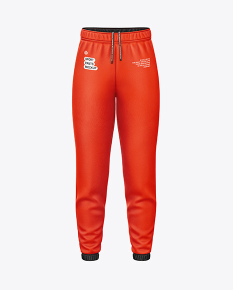 Men's Sport Pants Mockup - Free Download Images High Quality PNG, JPG