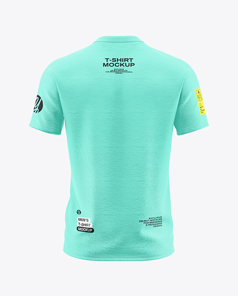 T-Shirt Mockup - Back View