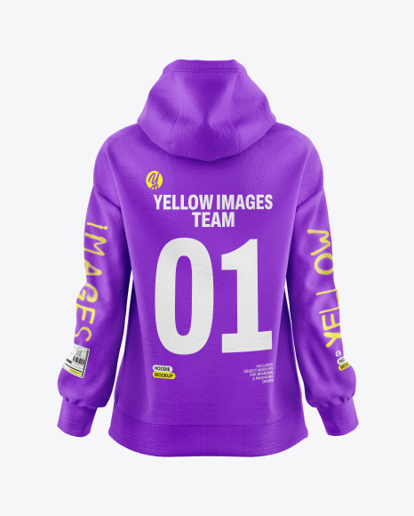 Women&#039;s Oversize Hoodie Mockup