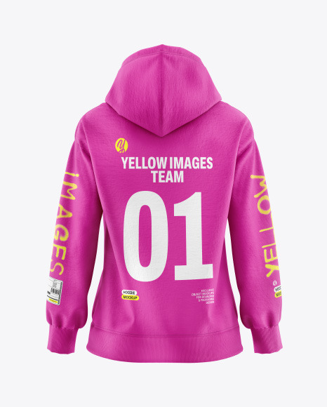 Women&#039;s Full-Zip Hoodie Mockup