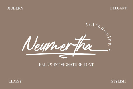 Neumertha Font