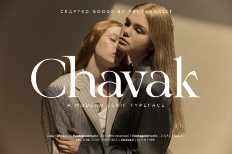 Chavak | Exotic Serif