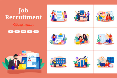M723_Job Recruitment Illustration_Part 02