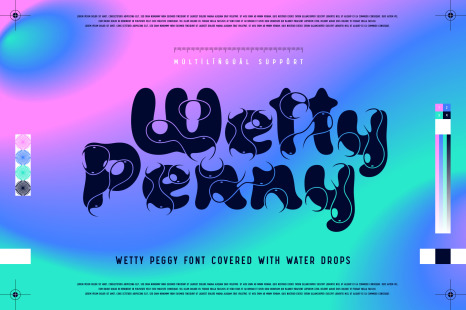 Wetty Penny font