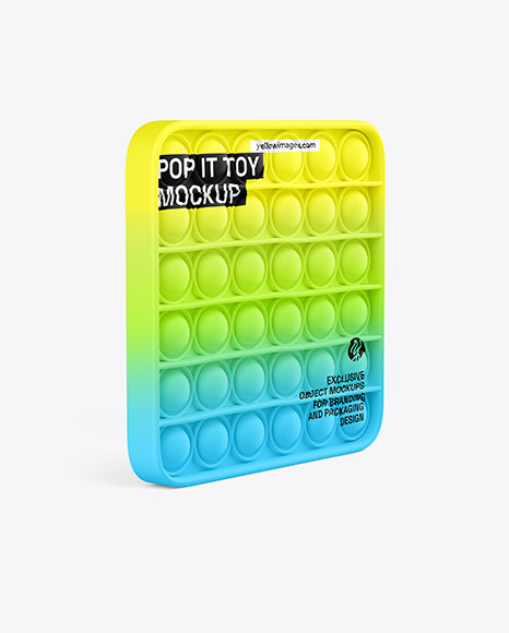 Pop It Toy Mockup
