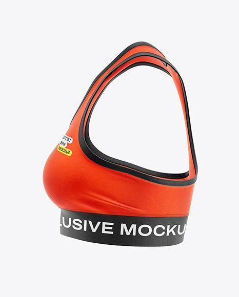 Women&#039;s Sports Bra Mockup
